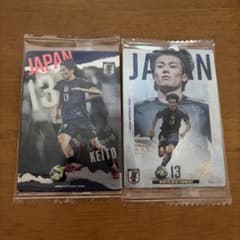 中村敬斗 サッカー日本代表 トレーディングカード 2枚セットのサムネイル