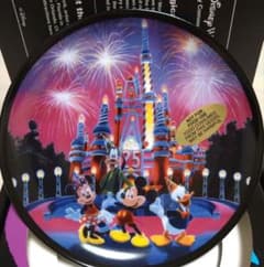 新品保管品】WDW フロリダ ディズニーワールド 25周年 絵皿 プレート