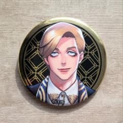 ジャンケットバンク 獅子神敬一 缶バッジ スーツver. メタリック