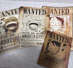 원피스 30억 루피 WANTED 신사황 수배서
