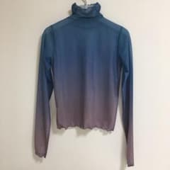 POPPY ブルーアワーグラデーション シースルートップス あさぎーにょ