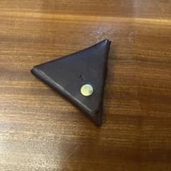 レザー 三角コインケースのサムネイル