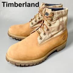 ティンバーランド ブーツ ロールトップブーツ カモフラ 迷彩 27cm