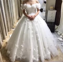 C*i様 ウェディングドレス YNS オーダーメイド ウェディングドレス✖️ピンクカラードレス2点YNS WEDDING オーダー