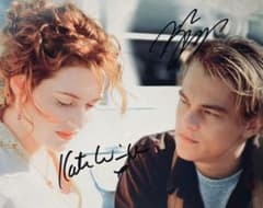 レオナルド・ディカプリオとケイト・ウィンスレット直筆サイン入り2Lサイズ写真 Amazon.co.jp: レオナルド ディカプリオとケイト ウィンスレット超大型