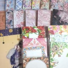 デザインペーパー約580枚以上＆メモパッド8点 セット デザペ - メルカリ