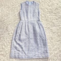 美品✨ FOXEY ツイードワンピース ドレス 38 - メルカリ