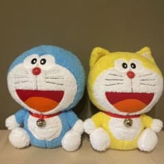 ドラえもん】黄色い耳ありドラえもん ドラえもん ぬいぐるみセット