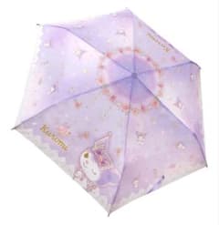 Sanrioクロミ パステルローズ キャラクター 折りたたみ雨傘のサムネイル