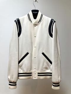SAINT LAURENT PARIS テディジャケット 白 44 希少 美品のサムネイル