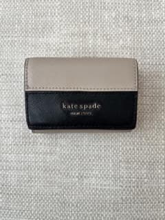 kate spade 三つ折り財布 ベージュ/ブラックのサムネイル