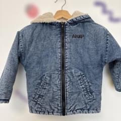 ANAP フード付きジャケット デニムブルーのサムネイル