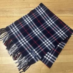 BURBERRY LONDON カシミヤ100% マフラー チェック柄 - メルカリ