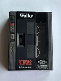 当時物】昭和レトロ 東芝 カセットレコーダー Walky KT-RS1 - メルカリ