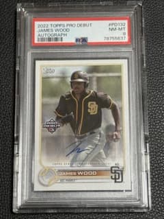 【大活躍中！】james wood auto pro debut toppsのサムネイル
