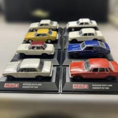 REAL-X NISSAN SKYLINE ミニカー 8台セット - メルカリ