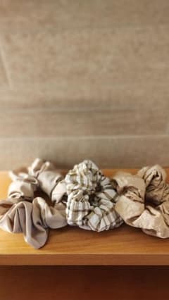ヘアゴム シュシュ 3点セットのサムネイル