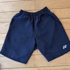 YONEX　ハーフパンツ　　紺色　ネイビー　130のサムネイル