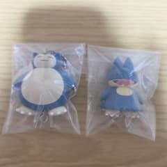 ポケモン つまんでつなげてマスコット15 カビゴン ゴンベ 2種ボールチェーンのサムネイル
