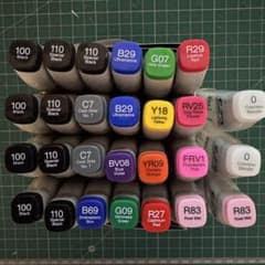 廃番 コピック バリオスインク 27本セット 新品未使用 重複あり COPIC