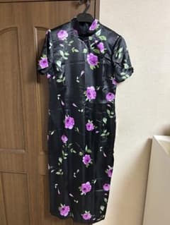 またお値下げしました！チャイナドレス服素敵なデザイン仮装 でも使用可能のサムネイル