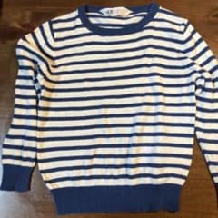 H&M 키즈 테두리 니트 98-104cmGAP 후드 얇은 2점 세트