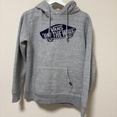 VANS パーカー グレー ロゴ OFF THE WALL スケーターのサムネイル