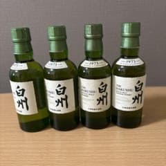 サントリー 白州 シングルモルト 180ml 4本セット - メルカリ