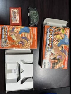 ポケットモンスター ファイアレッド ワイヤレスアダプタ付 GBAのサムネイル