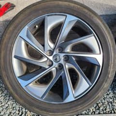 送料込み　235/55R20 レクサスRX 純正　タイヤホイールのサムネイル