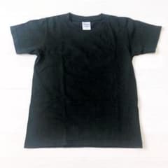 黒色Tシャツ(130cm)のサムネイル