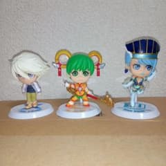 TIGER & BUNNY 이치 반 쿠지 미니 피규어 J상 3 개 세트