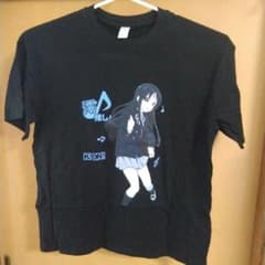 K-ON! けいおん！ Tシャツ ブラック 2XL 秋山澪 - メルカリ