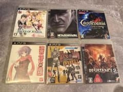 PS3 게임 소프트 6개 세트