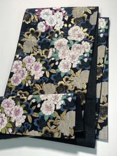 袋帯 正絹 振袖 桜尽くし 金糸 銀糸 芯なし仕立て ロングサイズ F1639 