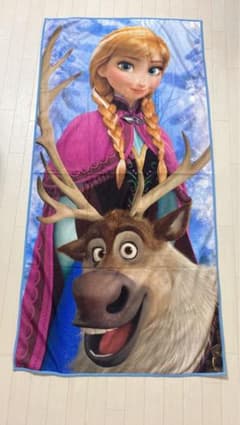 アナと雪の女王 女の子 お昼寝タオルケット 大判タオルのサムネイル