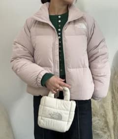 THE NORTH FACE (韓国限定色)ベビーピンク ダウンジャケット - メルカリ