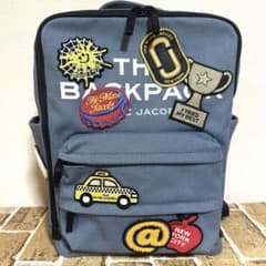 MARC JACOBS リュックサック バックパック カスタムワッペン　レア品 MARC JACOBS リュックサック バックパック カスタムワッペン レア品