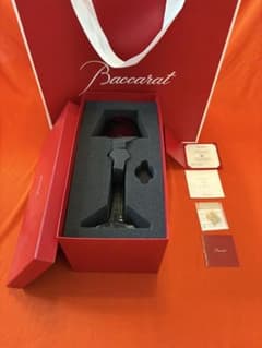 Baccarat バカラ　My Fire マイファイヤー　赤色 ガラス製品のサムネイル