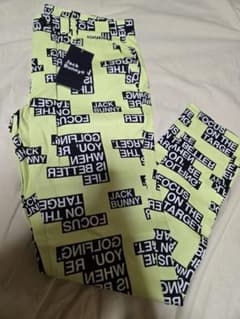 Size 6 (LL) Men's Golf Wear Jack Bunny Yellow Pants