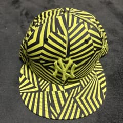 NY ストライプ ベースボールキャップ　NEW ERAのサムネイル
