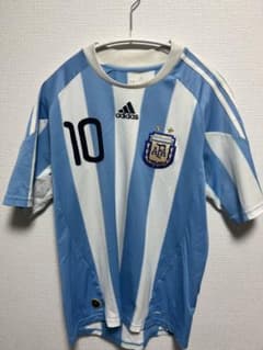 サッカー　アルゼンチン代表　ユニフォーム　メッシのサムネイル