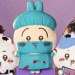 ちいかわハロウィンがま口ポーチ　うさぎのサムネイル