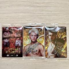 RIZIN サイン入りトレーディングカード 3枚セットのサムネイル