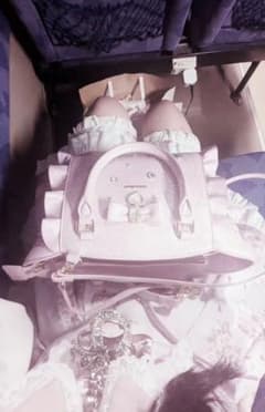 SAMANTHAVEGA ピンク ハンドバッグのサムネイル