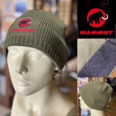 MAMMUT マムートフリース裏地付ニットキャップmade in Germanyのサムネイル