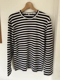 COMME des GARÇONS ストライプ長袖Tシャツ S - メルカリ