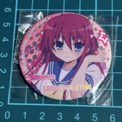 らき☆すた×グリザイアの果実 らきすた コラボ 缶バッジ 周防天音 