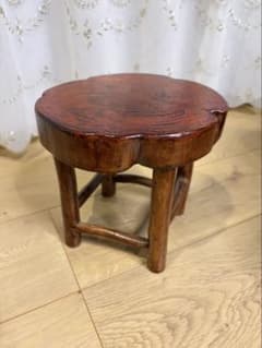 天然木製 ミニスツール 飾り台のサムネイル