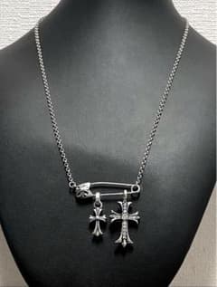 クロムハーツ系 ネックレス クロスネックレス ジルコニア gackt hyde 
